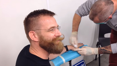 Solution for the absentminded? Swede gets microchip key implanted in hand