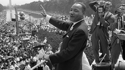 US civil rights leader Martin Luther King, Jr. (AFP Photo / Files)