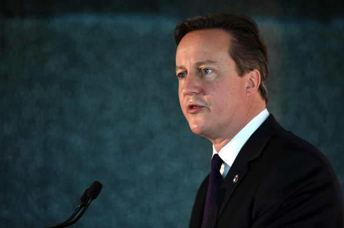 British Prime Minister David Cameron (AFP Photo)