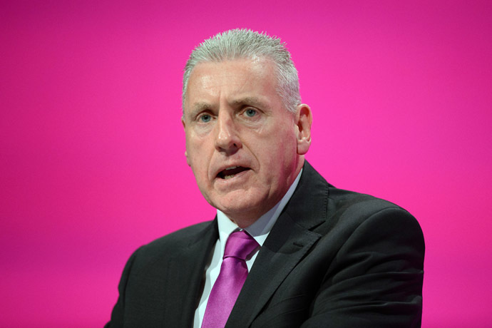 Britain's Shadow Defence Secretary, Vernon Coaker. (AFP Photo)