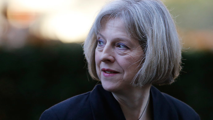 Britain's Home Secretary Theresa May.(Reuters / Suzanne Plunkett)