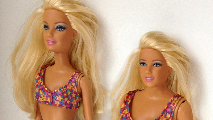 barbie with acne