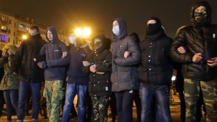A screenshot from RT's Ruptly video