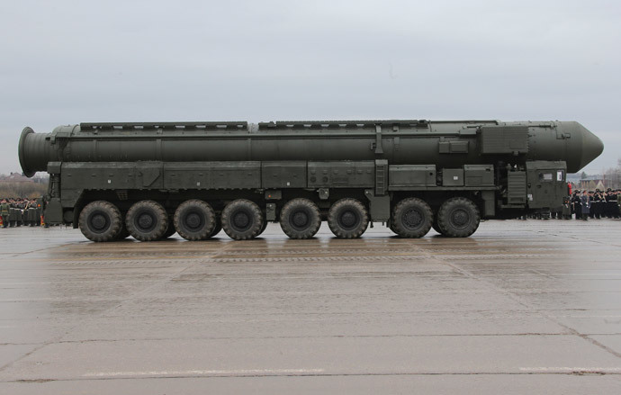 A Topol-M ballistic missile (RIA Novosti / Vitaliy Belousov)