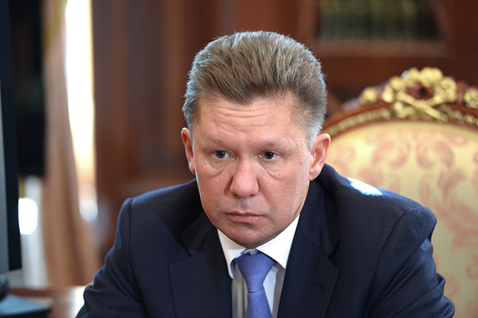 Gazprom CEO Alexey Miller (RIA Novosti / Aleksey Nikolskyi)