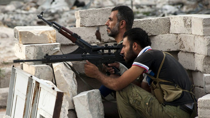 Free Syrian Army fighters (AFP Photo/James Lawler Duggan)