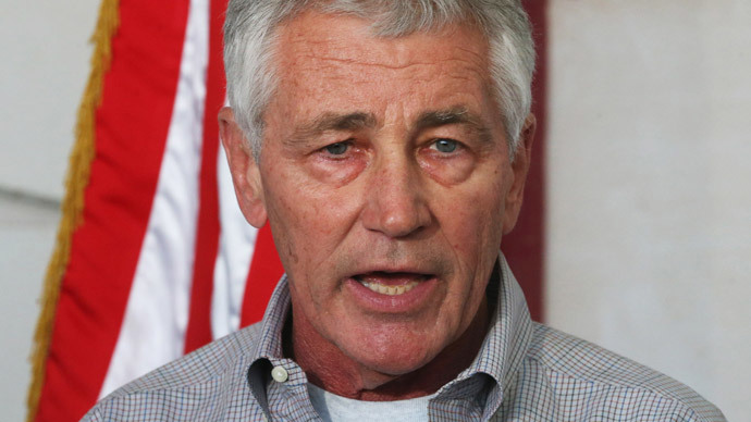US Secretary of Defence Chuck Hagel.(AFP Photo / Mark Wilson)