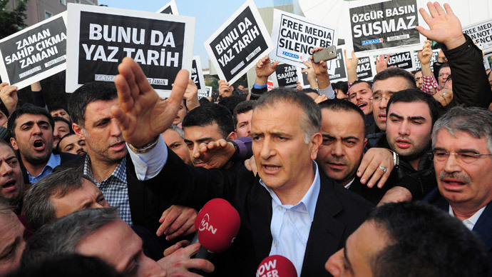 24 detained as Turkish police raid opposition media organizations