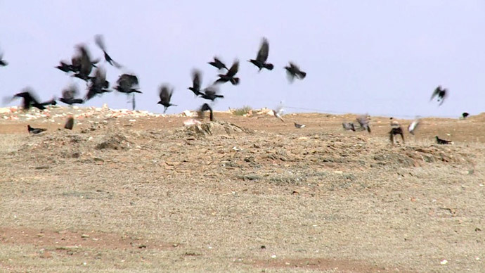 Screenshot from RT video