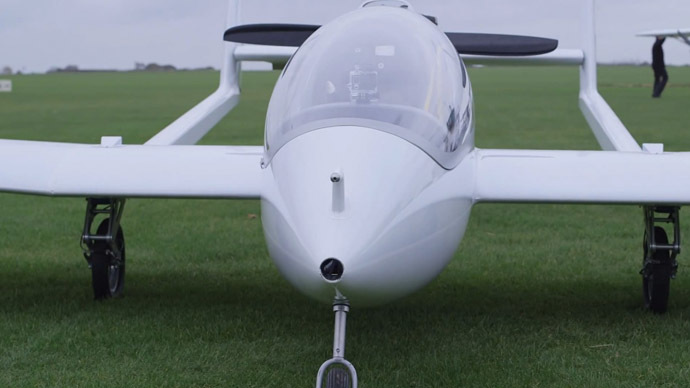 Plane with hybrid-electric engine takes to skies in test flight (VIDEO)