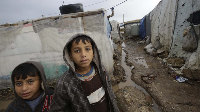 Global conflicts prompted record numbers of refugees in first half of 2014