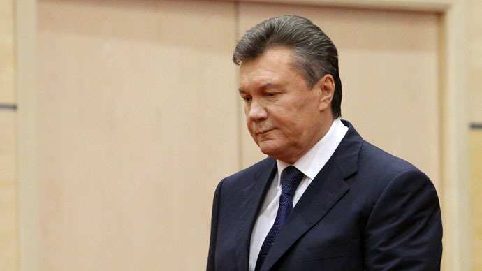 Interpol puts Ukraine's ousted president Yanukovich on wanted list