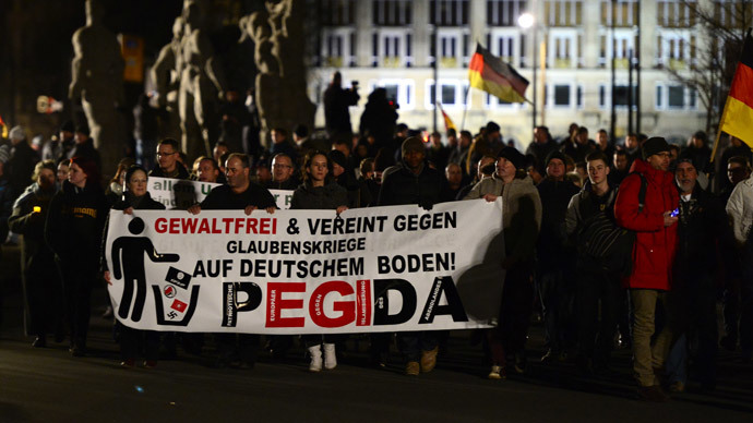 'Lying press': Anti-Islam PEGIDA slogan chosen nonword of the year