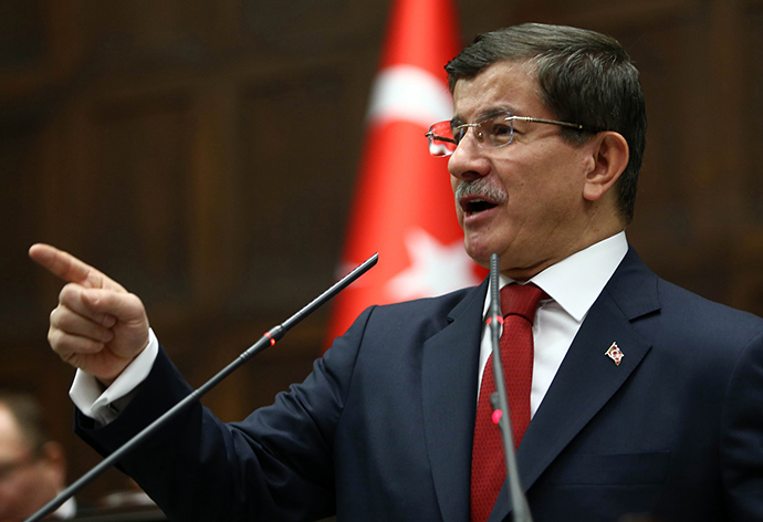 Turkey's Prime Minister Ahmet Davutoglu (AFP Photo / Adem Altan)