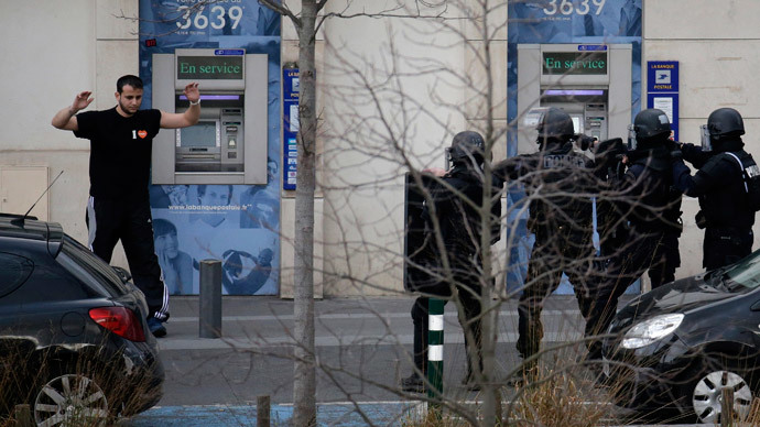 Gunman armed with Kalashnikov takes hostages at post office near Paris