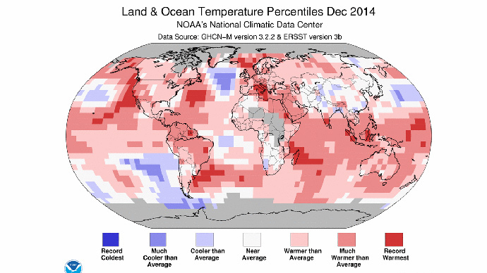 2014 officially hottest year on record