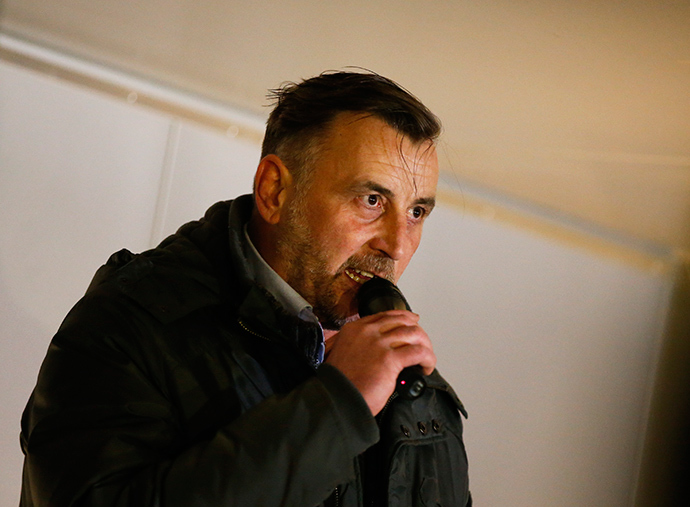 Lutz Bachmann, co-leader of anti-immigration group PEGIDA (Reuters / Fabrizio Bensch)