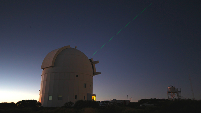 Light communication: ESA laser tags ISS from Earth (PHOTOS)