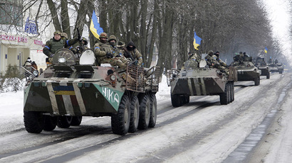 Thousands of Ukrainian troops thought to be trapped in Donbass