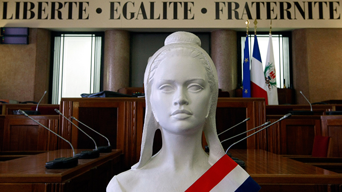‘Not symbol of Republic’: French mayor to remove black Marianne statue from city hall