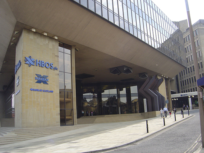 HBOS Office at Trinity Road, Halifax (Image from wikipedia.org)