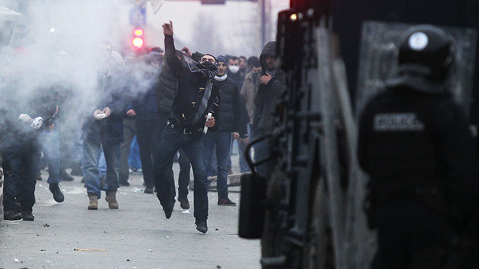 Tear gas at Kosovo rally demanding minister resign over war victims comment