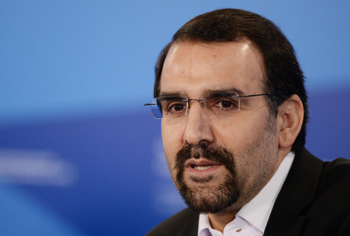 Iran's Ambassador to Russia Mehdi Sanaei. (RIA Novosti/Mikhail Voskresenskiy)