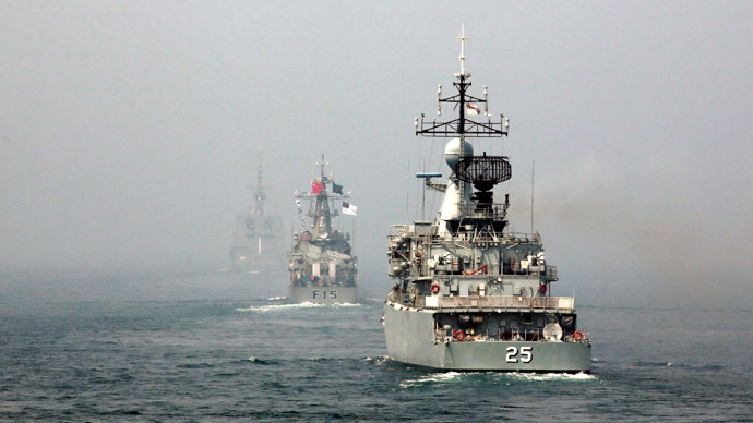 No bulls-eye: Playful shark halts China military exercise