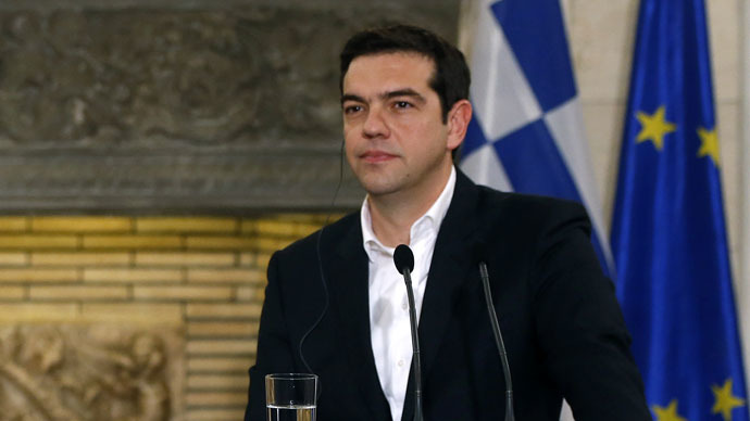 Greece not negotiating financial aid from Russia 'right now' - PM