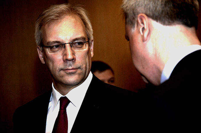 Russia's Ambassador to NATO, Aleksandr Grushko (Photo from www.nato.int)