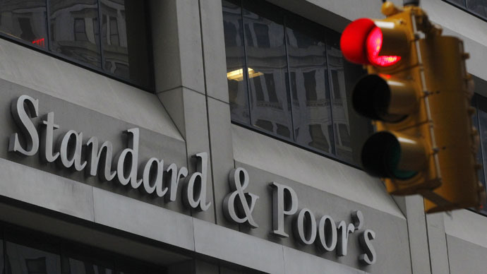 S&P downgrades Greece to just above junk