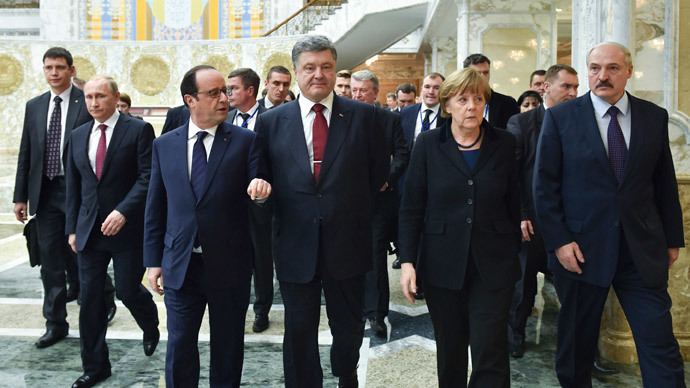 ‘Normandy 4’ Ukraine peace talks in Minsk