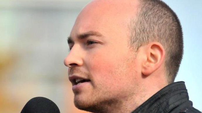 Irish Anti-Austerity Alliance TD for Dublin South-West, Paul Murphy. (Photo from facebook.com)