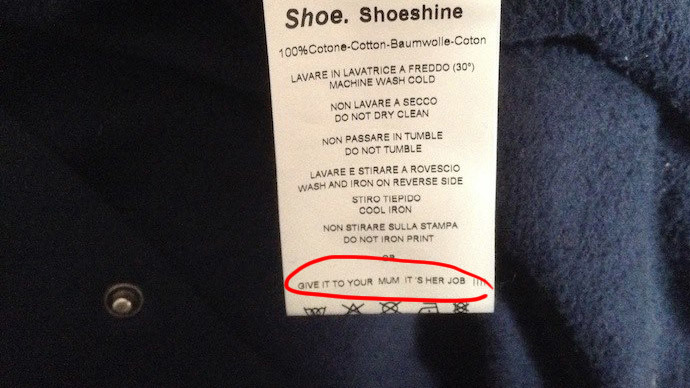 Mom's job: Clothing label stirs sexism accusations in Italy
