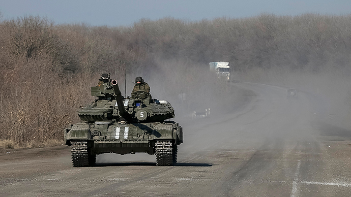 Arms pullback begins in E. Ukraine as OSCE releases footage of devastated Debaltsevo