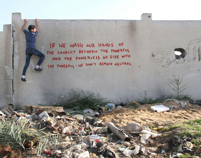 Photo from www.banksy.co.uk