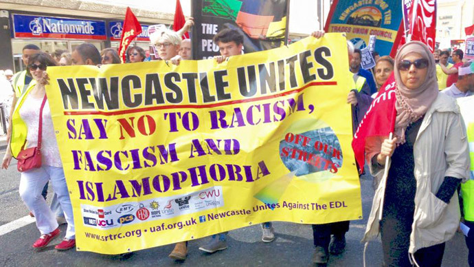 ‘Pegida not welcome here!’ Newcastle counter-protest to reject ‘twisted prejudice’
