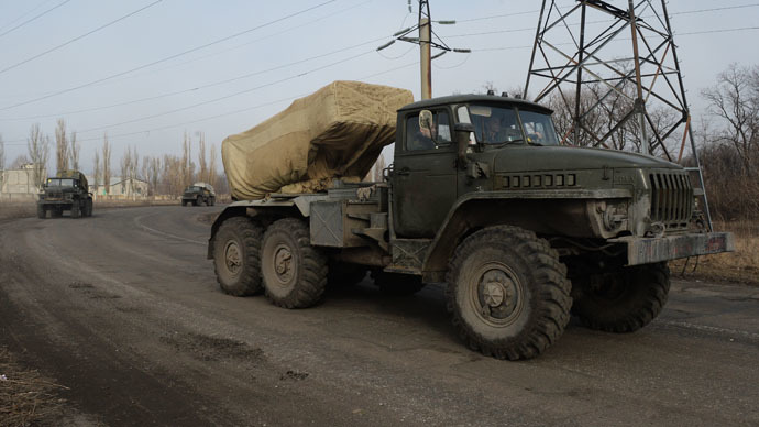 Donetsk rebels announce full heavy weapons withdrawal in E. Ukraine