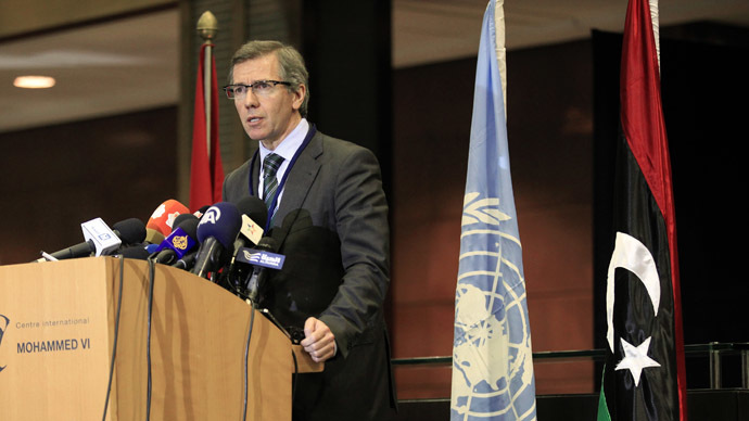 U.N. Special Representative Bernardino Leon. (Reuters/Stringer)