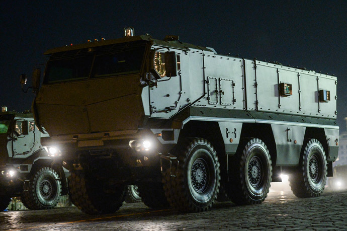 A state-of-the-art Iskander-M short-range tactical missile system (RIA Novosti / Alexander Vilf)