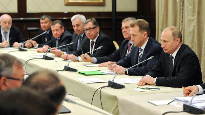Greater freedom for businesses - best response to sanctions, Putin says