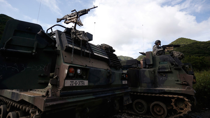 US deploys extra 400-strong artillery unit to South Korea