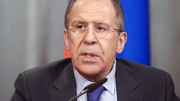 Russian Foreign Minister Sergei Lavrov.(RIA Novosti / Grigoriy Sisoev)