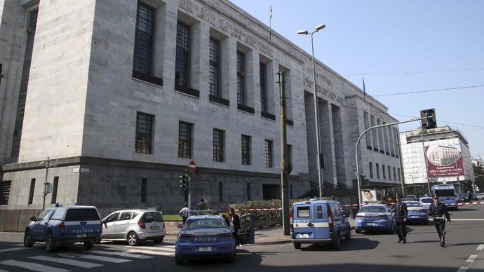 Milan shooting scene - LIVE PICTURES