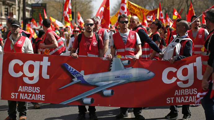 Eiffel Tower, schools, airports shut as thousands take to French streets in nationwide strike