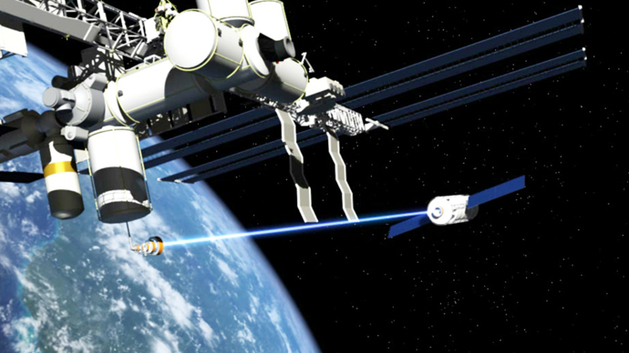 ISS may be fitted with lasers to shoot space junk out of orbit