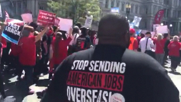 Unions, activists look to derail Trans-Pacific Partnership fast-track