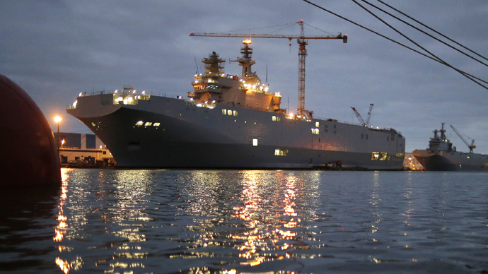 France will pay €1.1bn to Russia for cancelled Mistral ships - report