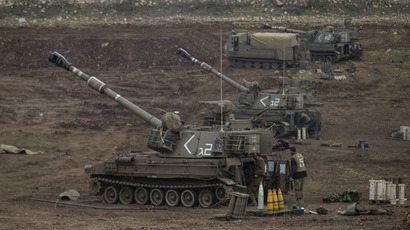 Israeli military strikes Golan Heights to foil terror plot