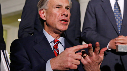 Texas governor Greg Abbott (Rreuters / Larry Downing)